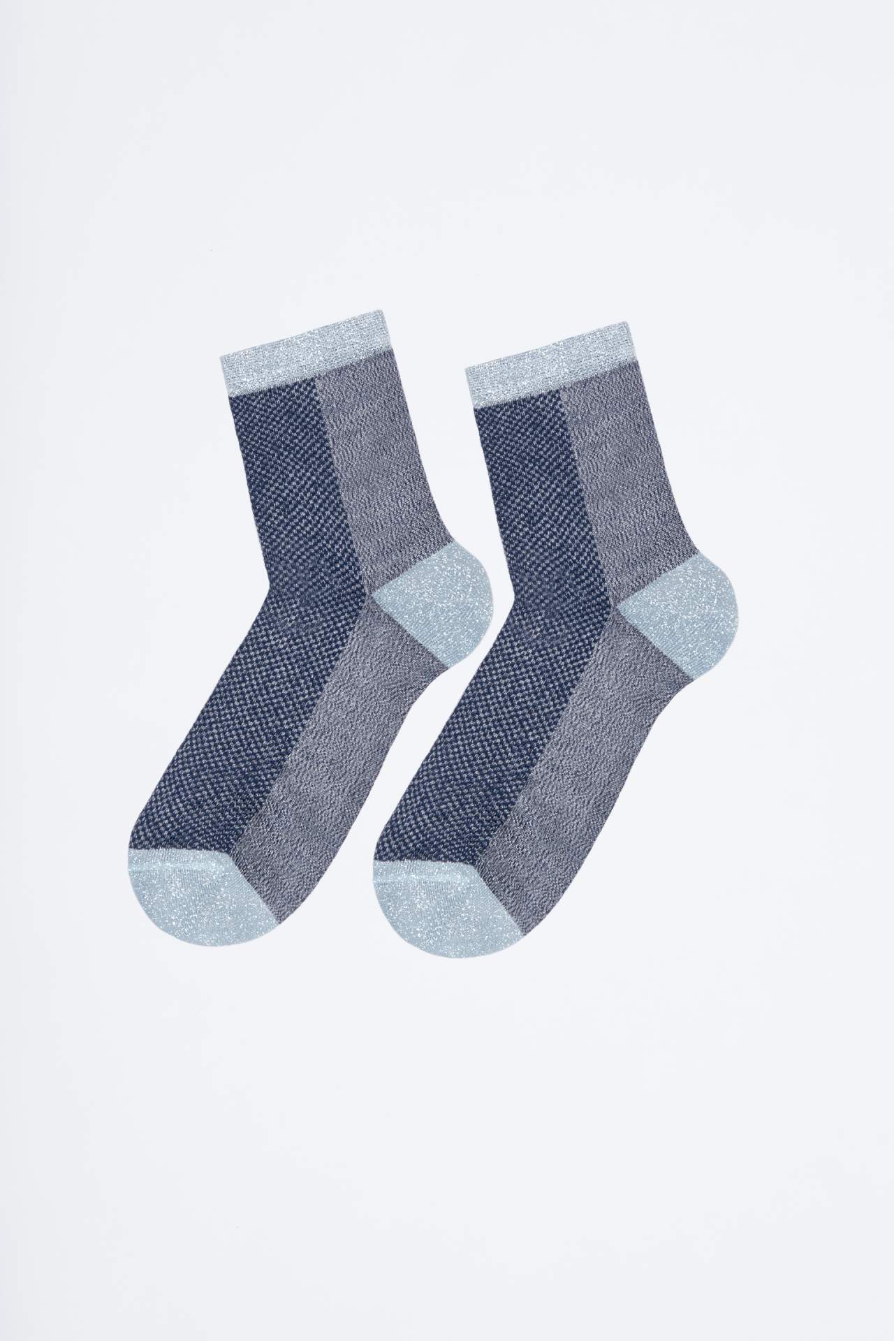 Charming Latisha blue melange Socken/Söckchen - Too Hot To Hide